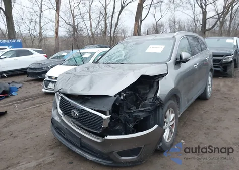 2017 Kia Sorento 3.3L Lx from USA, damaged, VIN 5XYPG4A54HG218377